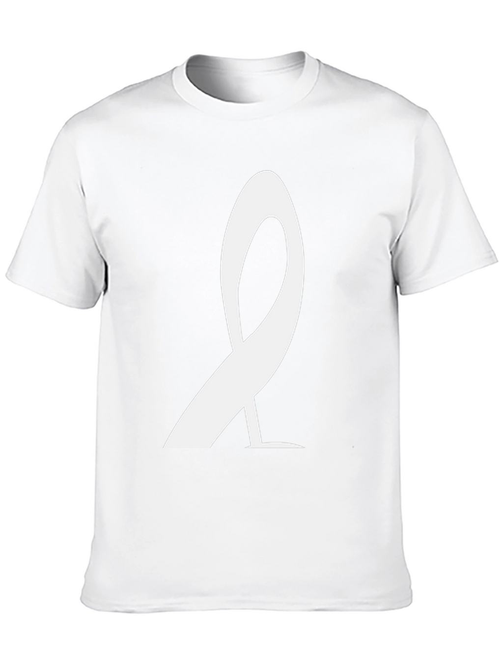 Stylish Black T-Shirt with White Graphic Design
