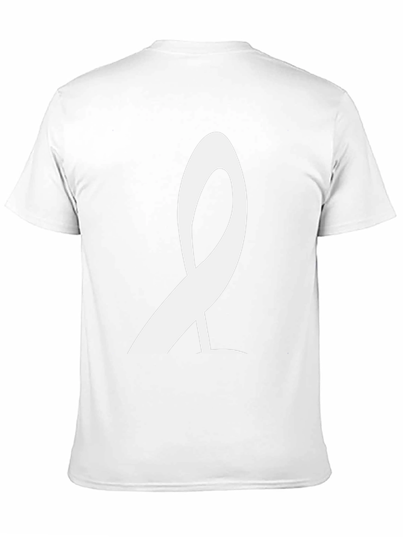 Stylish Black T-Shirt with White Graphic Design