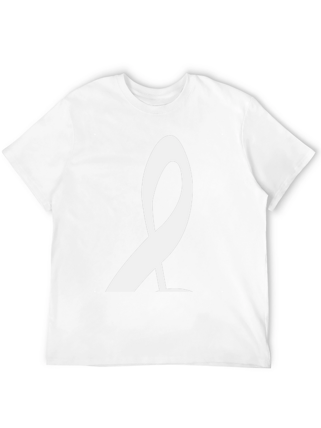 Stylish Black T-Shirt with White Graphic Design