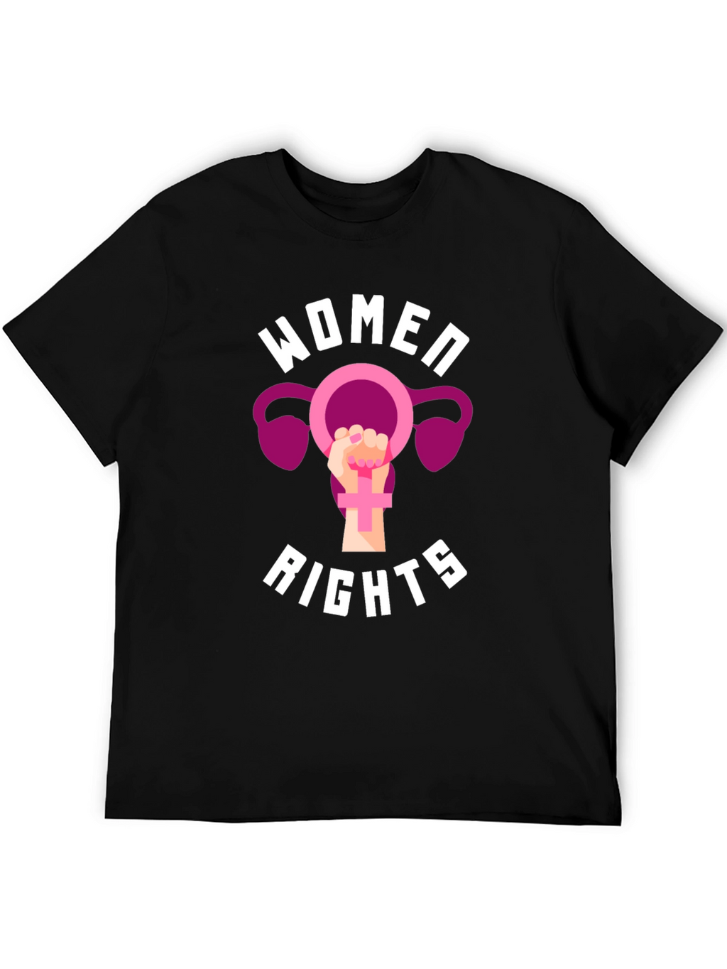 Womens Rights Black Graphic Tee