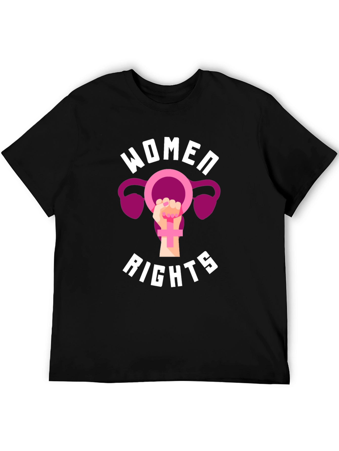 Womens Rights Black Graphic Tee
