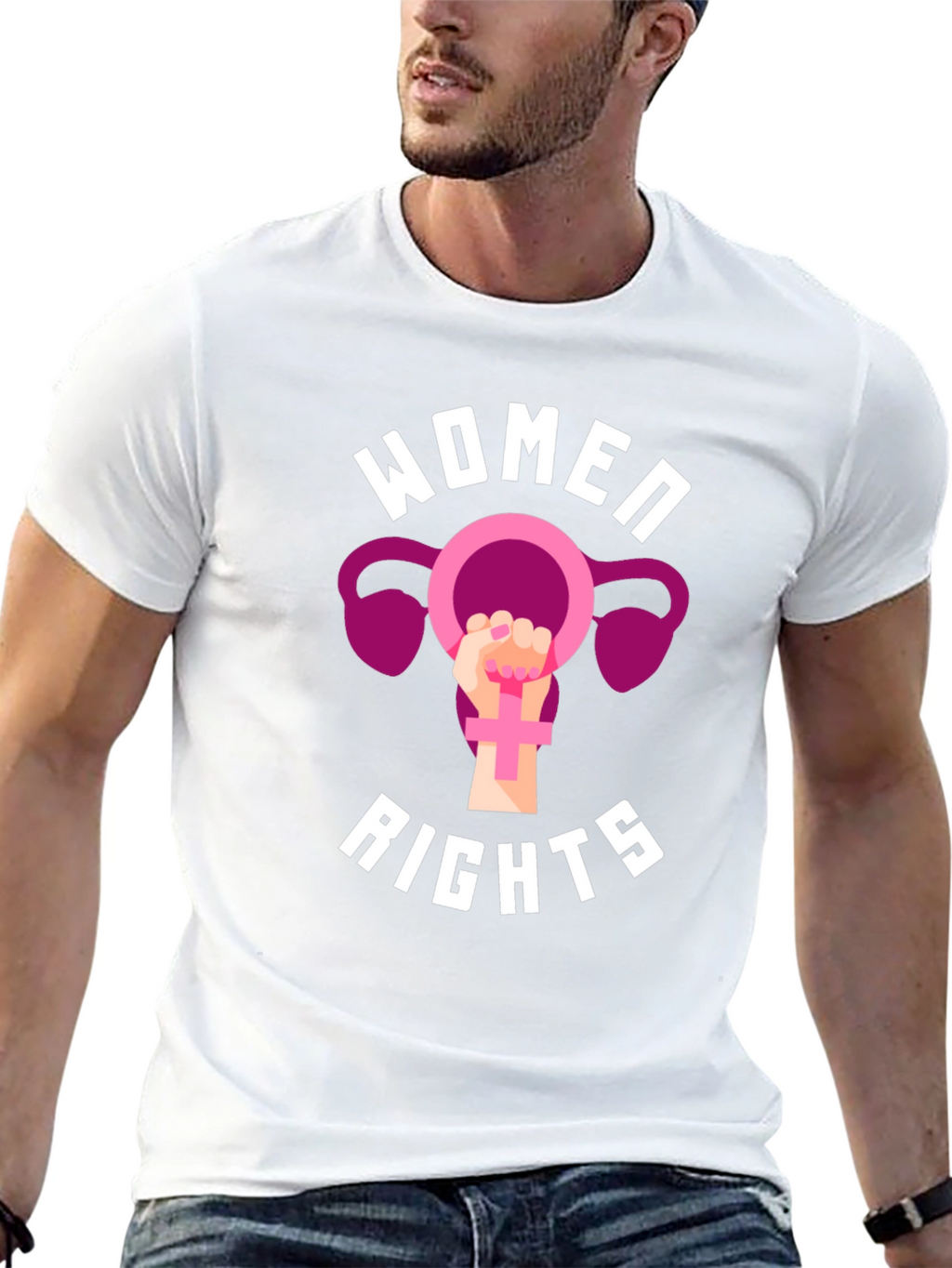 Womens Rights Black Graphic Tee