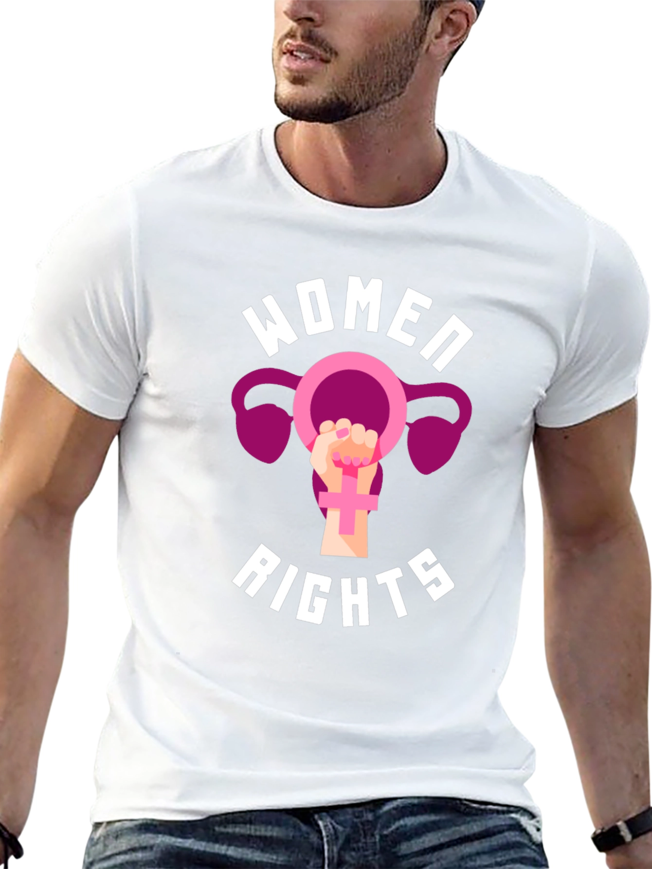 Womens Rights Black Graphic Tee