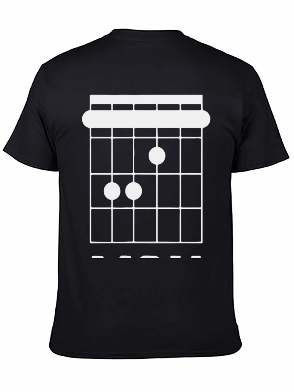 Guitar Chord T-Shirt - Black Tee