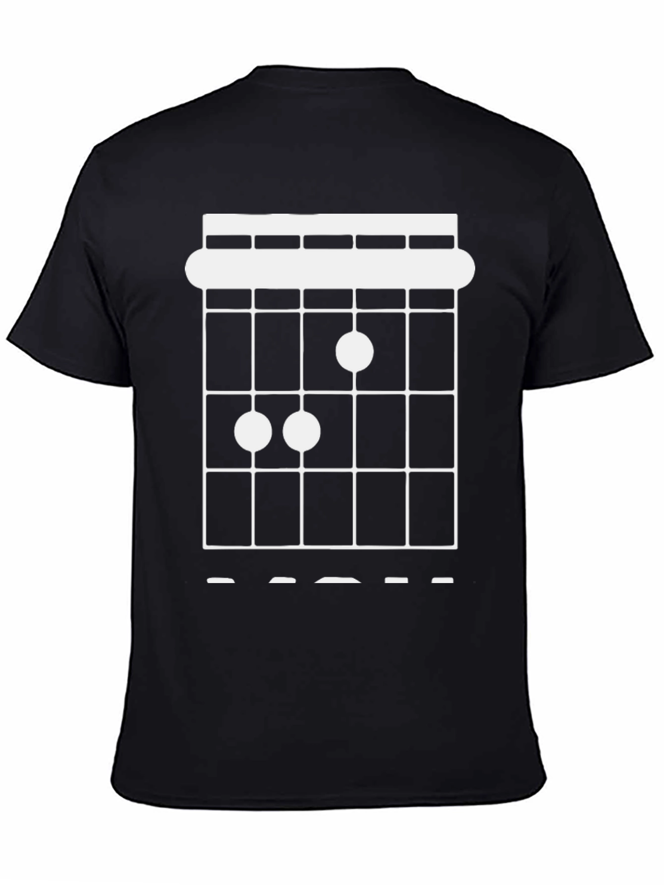 Guitar Chord T-Shirt - Black Tee