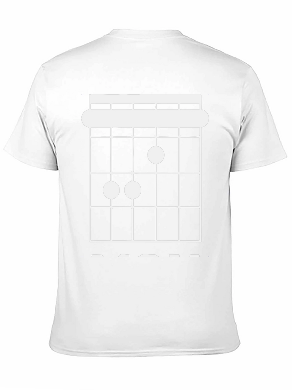 Guitar Chord T-Shirt - Black Tee