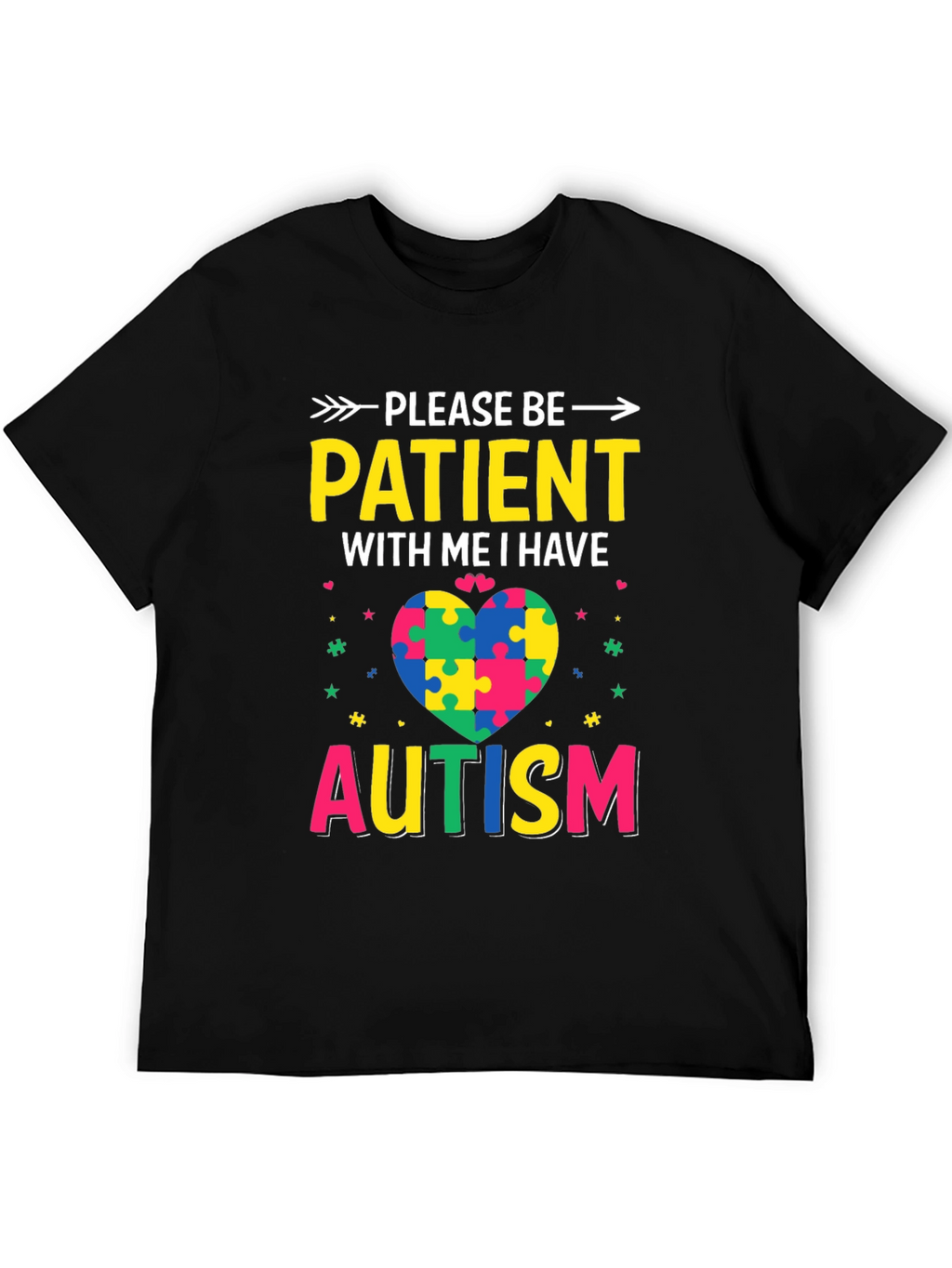 Autism Awareness T-Shirt: Please Be Patient