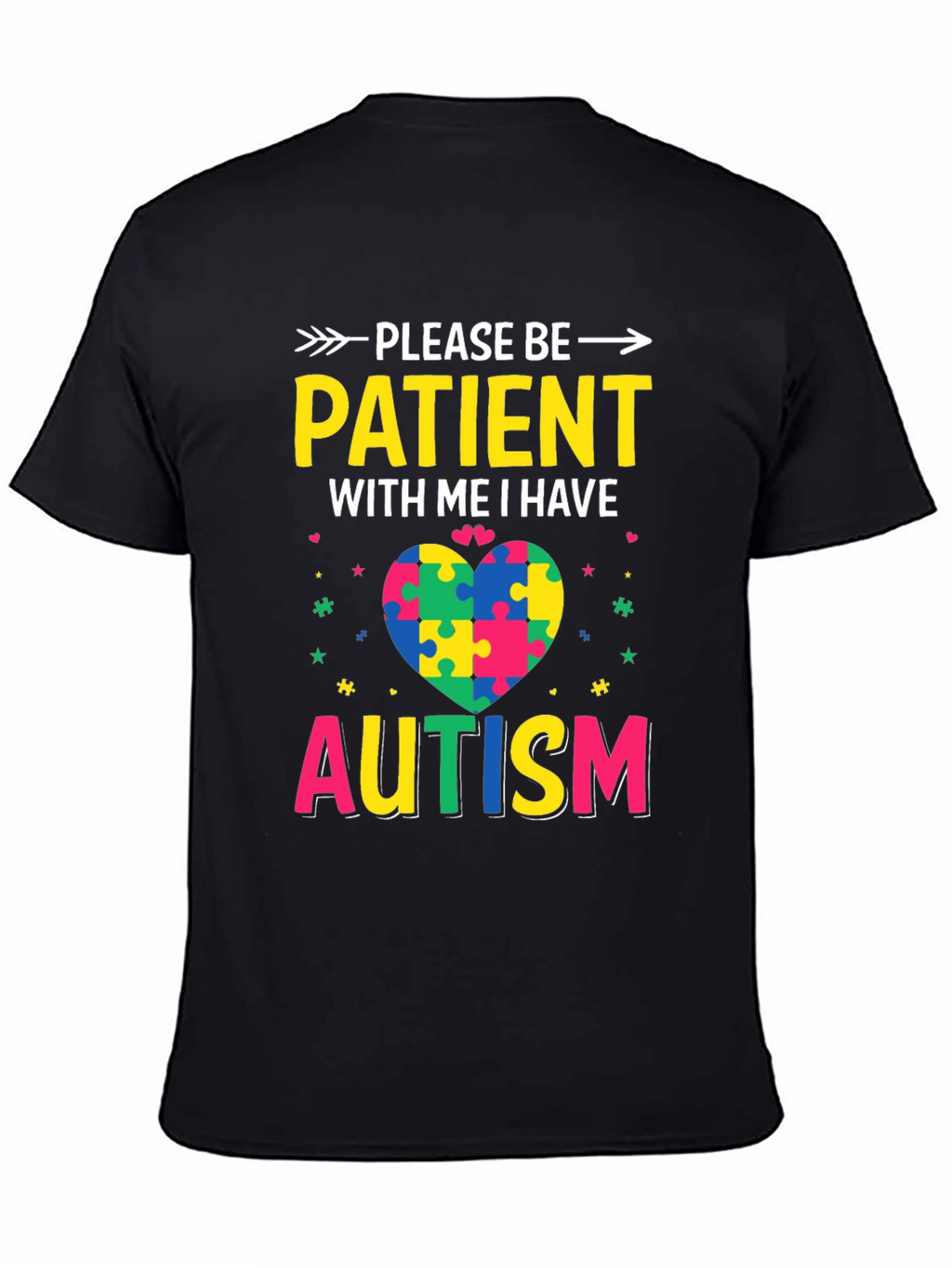 Autism Awareness T-Shirt: Please Be Patient