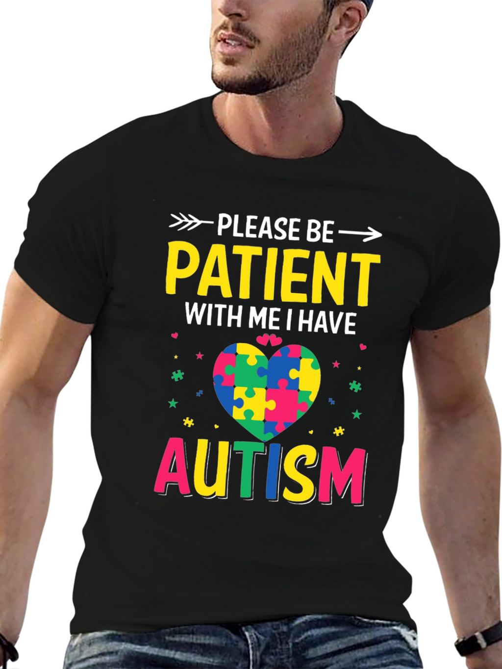 Autism Awareness T-Shirt: Please Be Patient