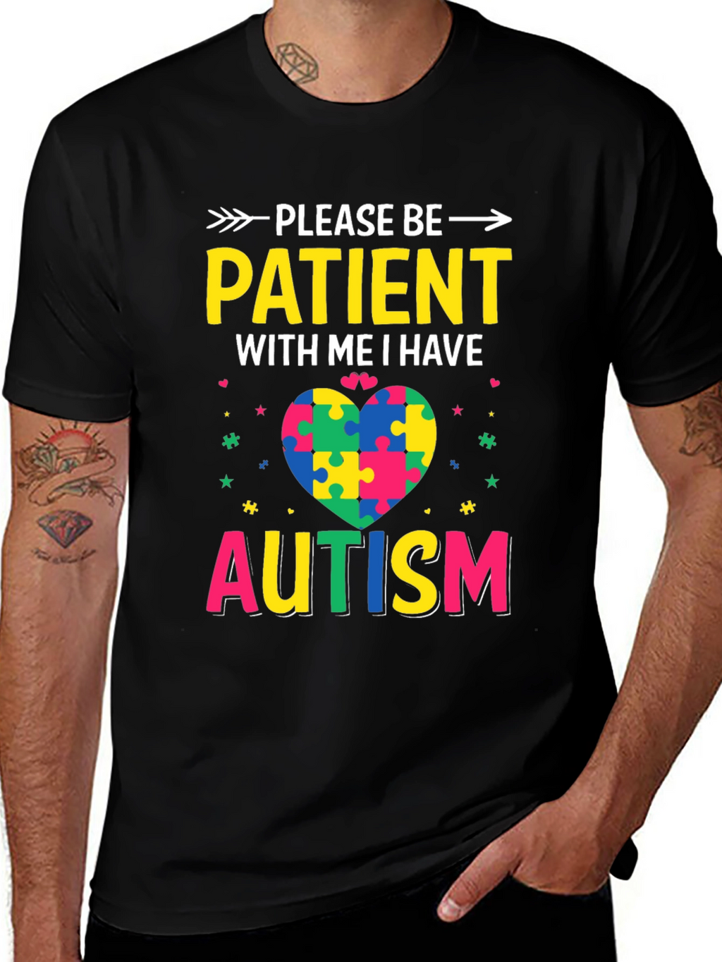Autism Awareness T-Shirt: Please Be Patient