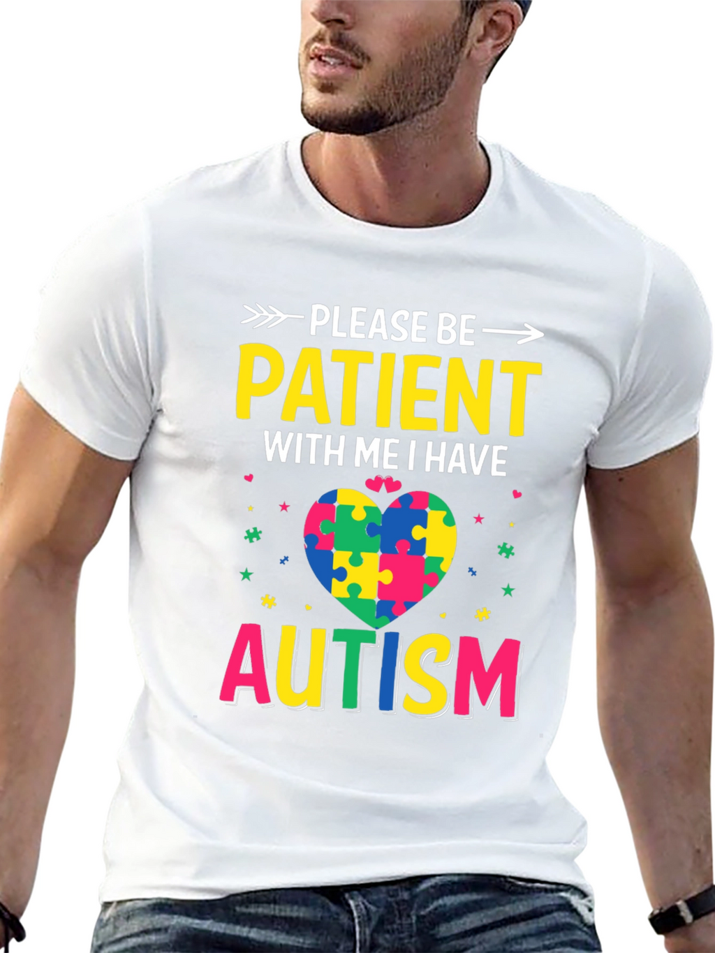 Autism Awareness T-Shirt: Please Be Patient