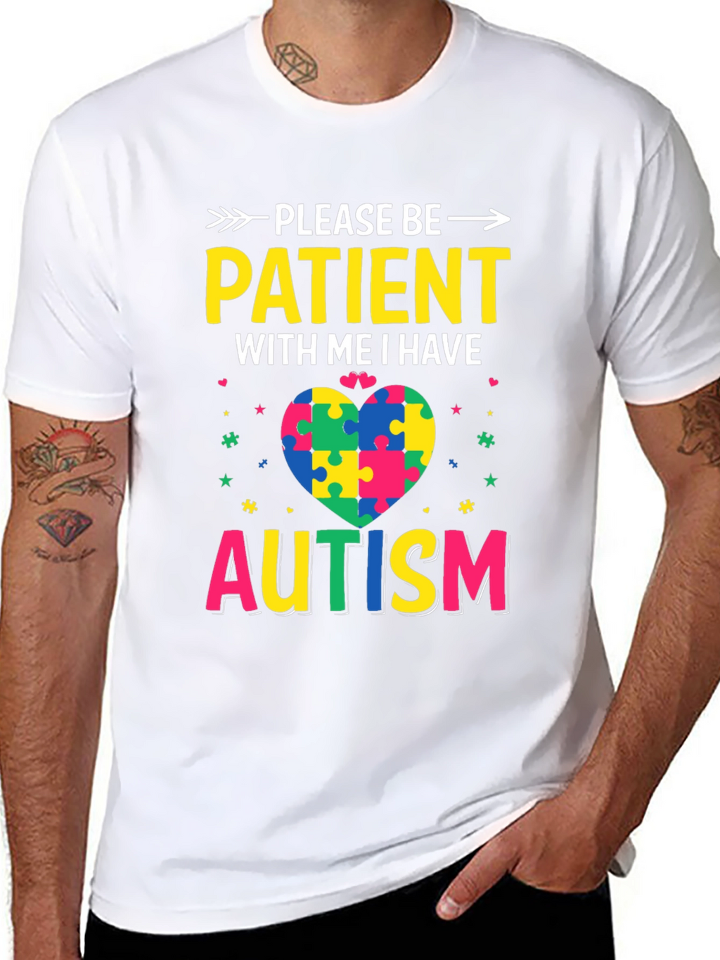 Autism Awareness T-Shirt: Please Be Patient