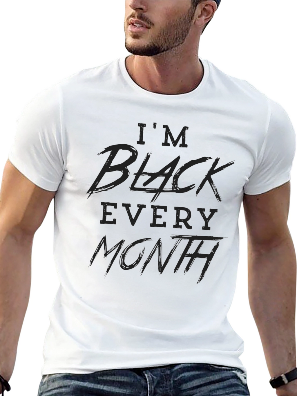 Im Black Every Month Graphic Tee