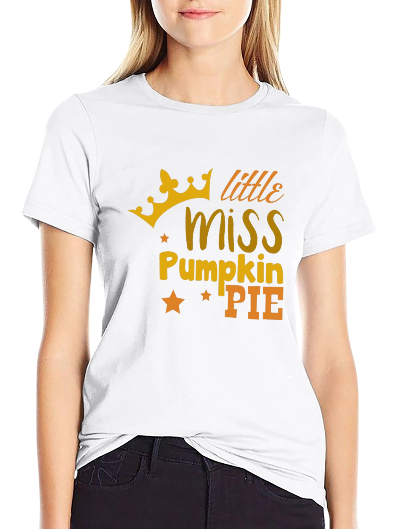 Little Miss Pumpkin Pie T-Shirt - Fall Theme