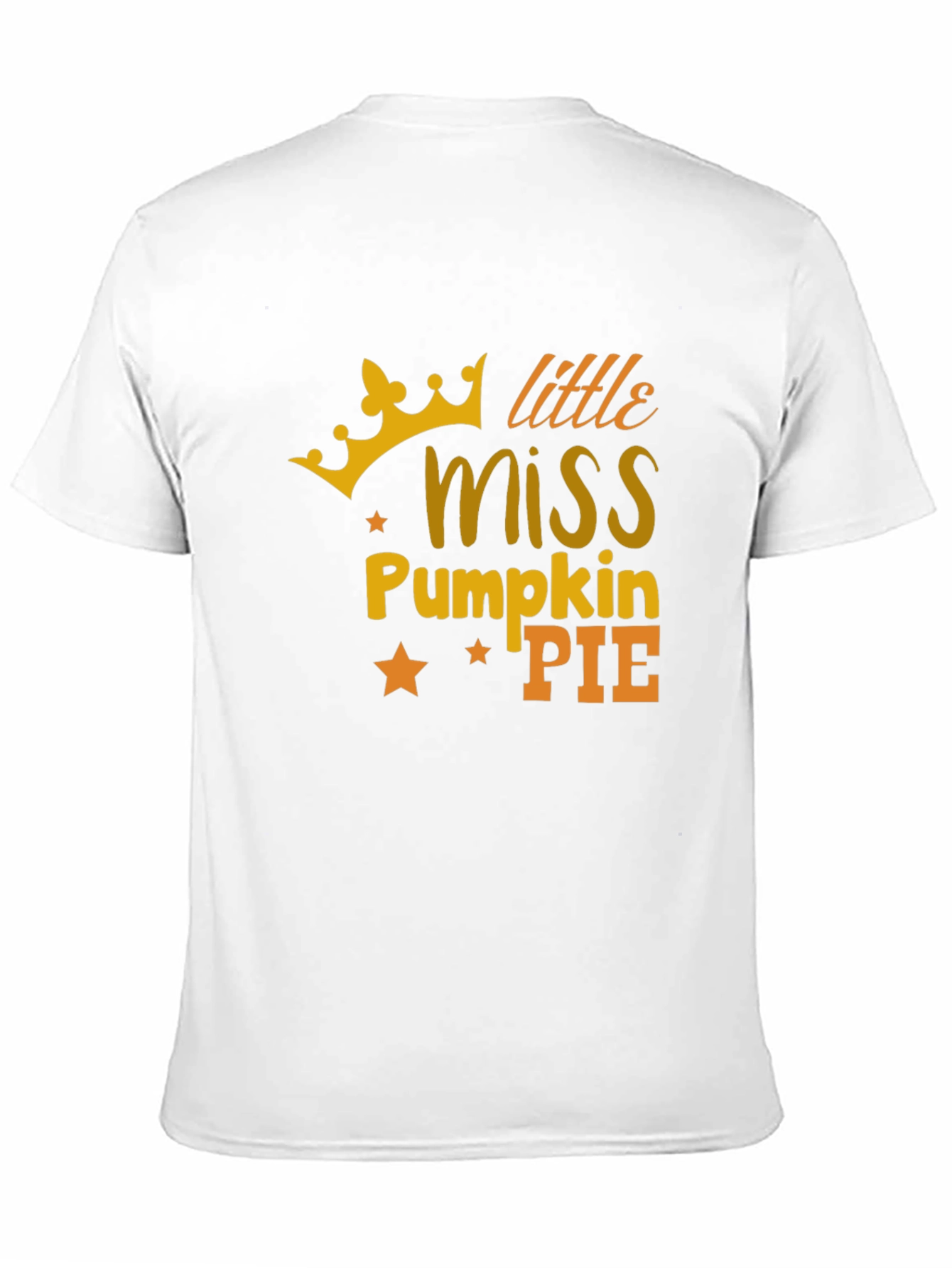 Little Miss Pumpkin Pie T-Shirt - Fall Theme