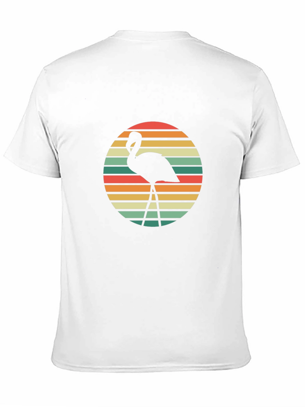 Retro Flamingo Graphic Tee - Stylish Casual Wear