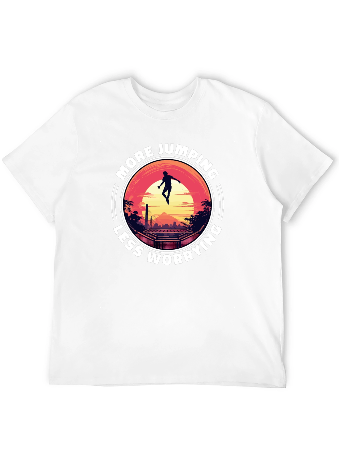 More Jumping Less Worrying T-Shirt