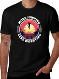 More Jumping Less Worrying T-Shirt
