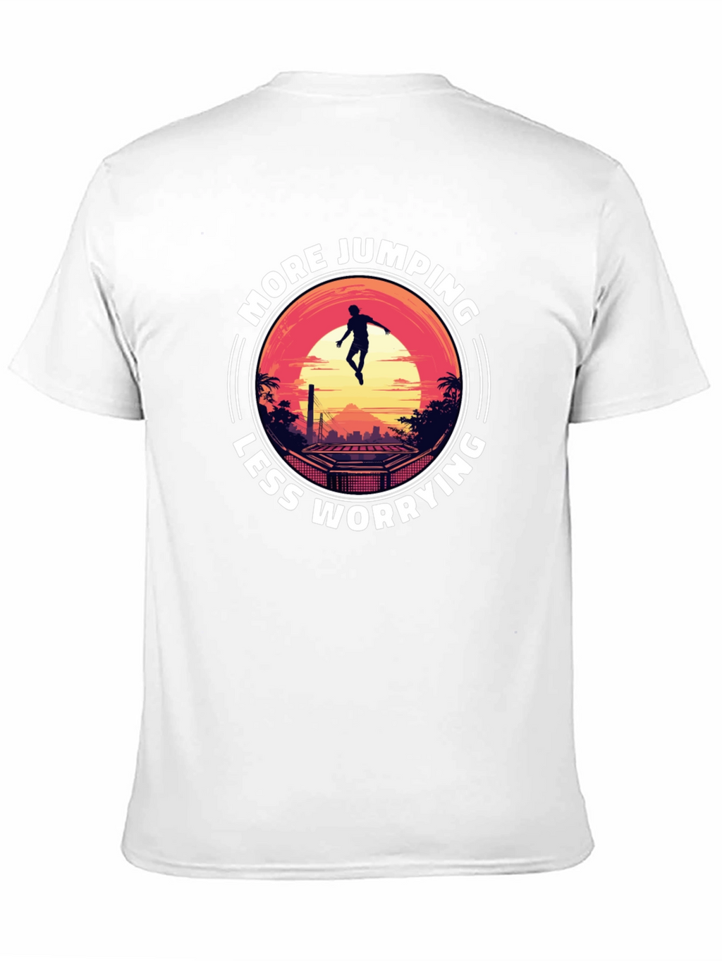 More Jumping Less Worrying T-Shirt