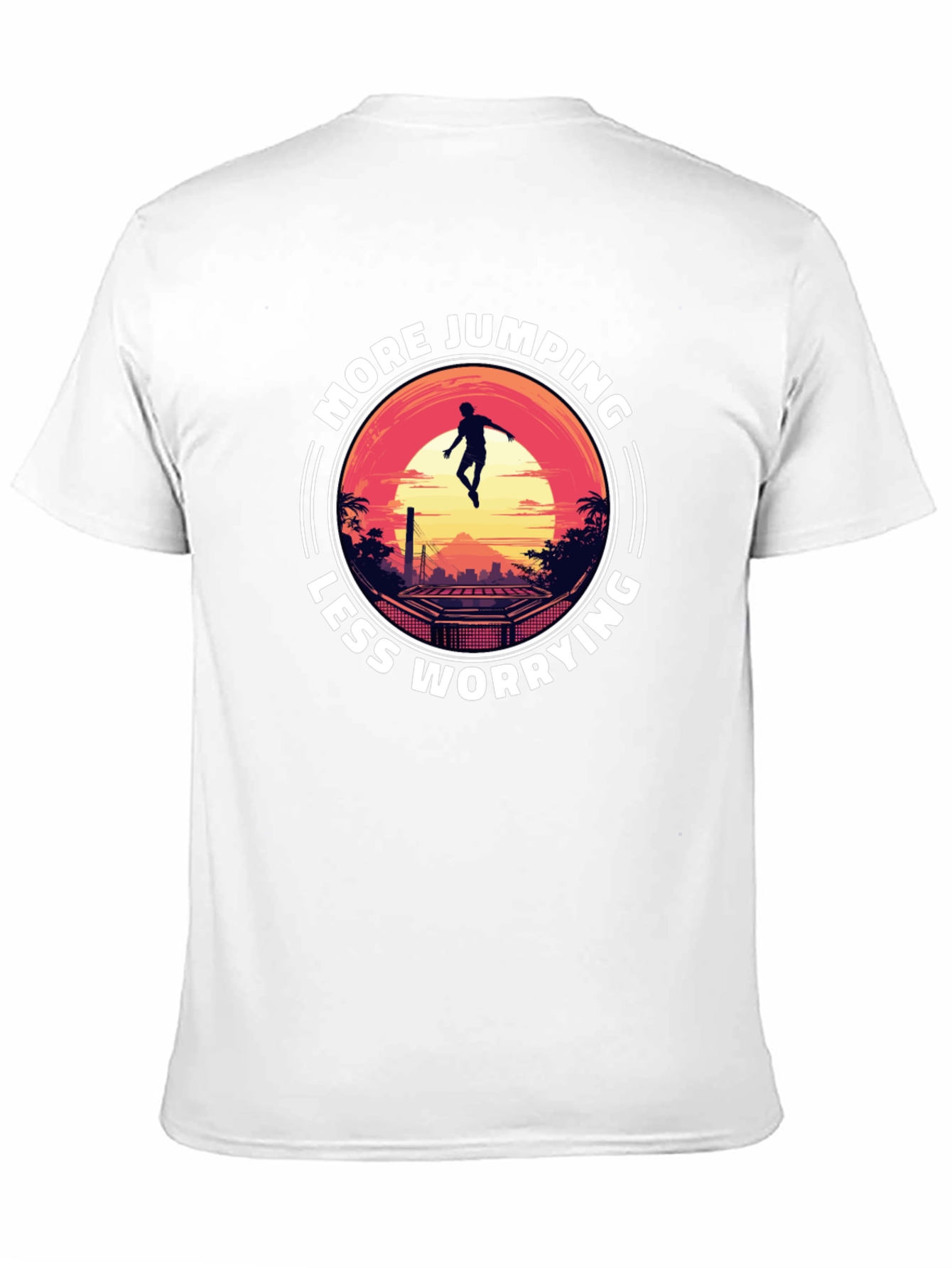 More Jumping Less Worrying T-Shirt