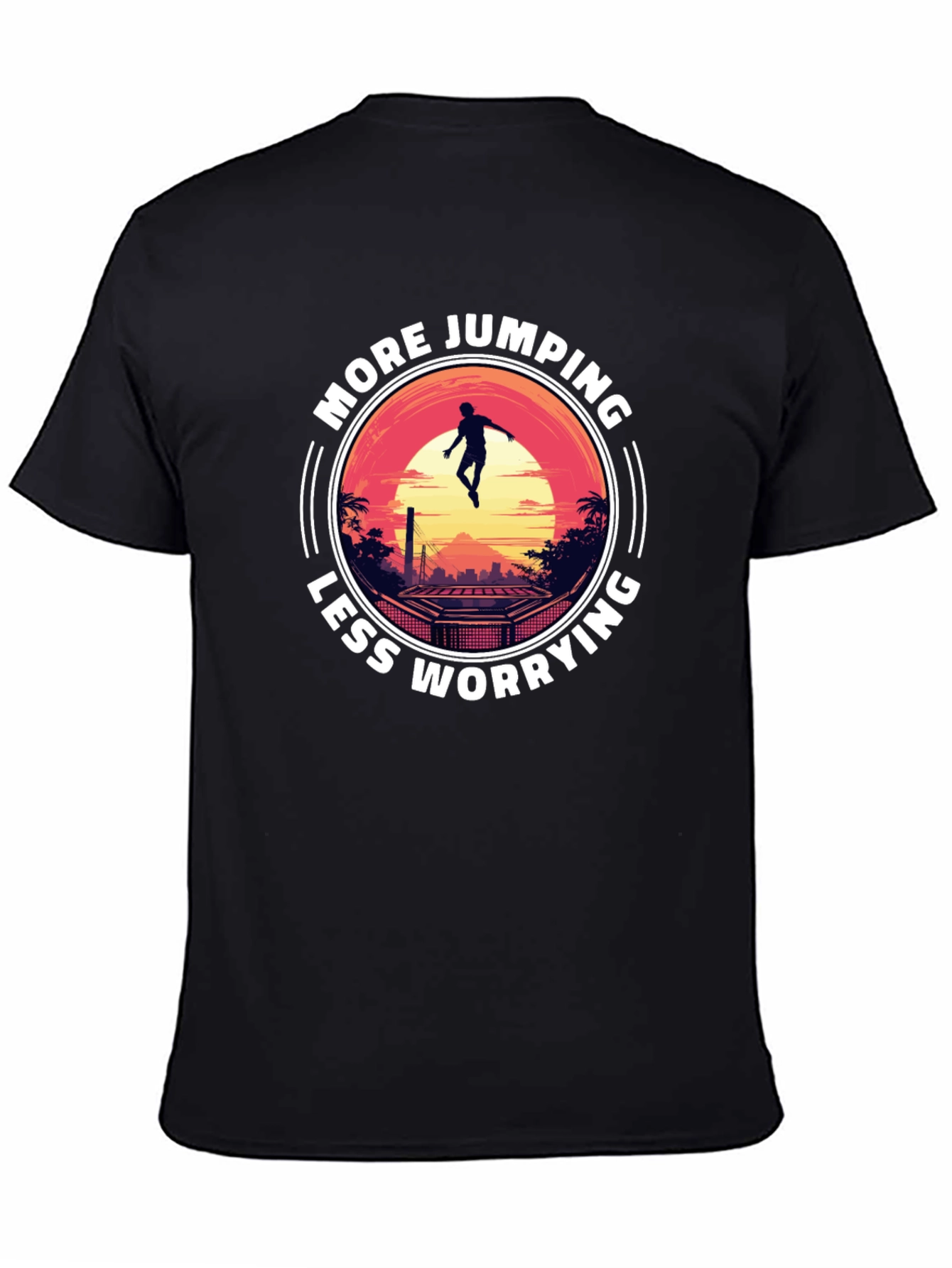 More Jumping Less Worrying T-Shirt