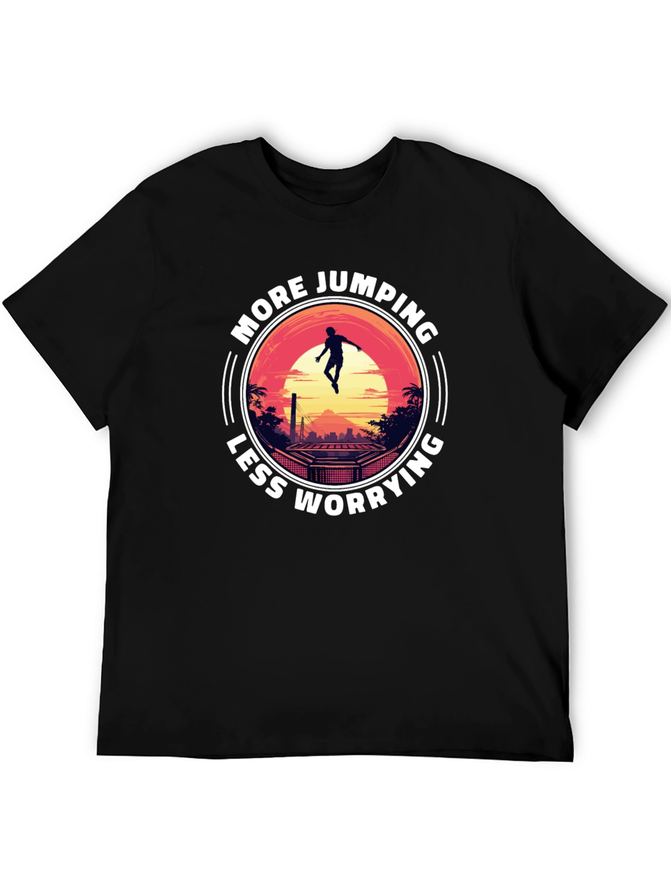 More Jumping Less Worrying T-Shirt