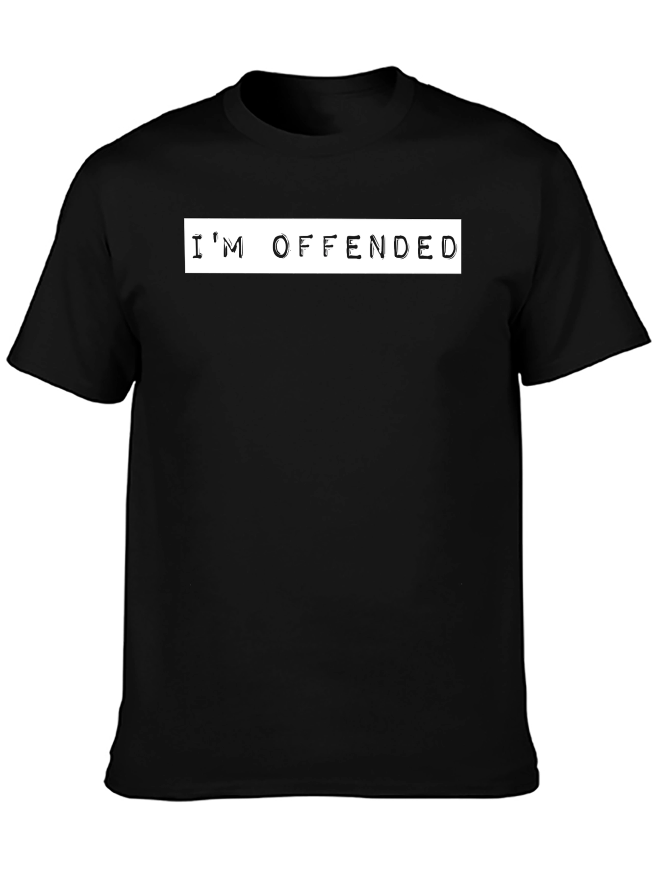 Im Offended Graphic Tee - Mens Black T-Shirt