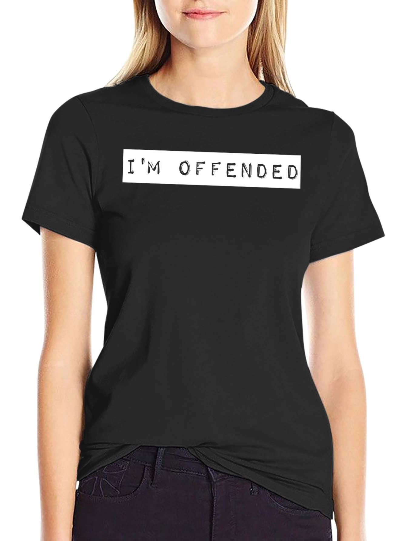 Im Offended Graphic Tee - Mens Black T-Shirt