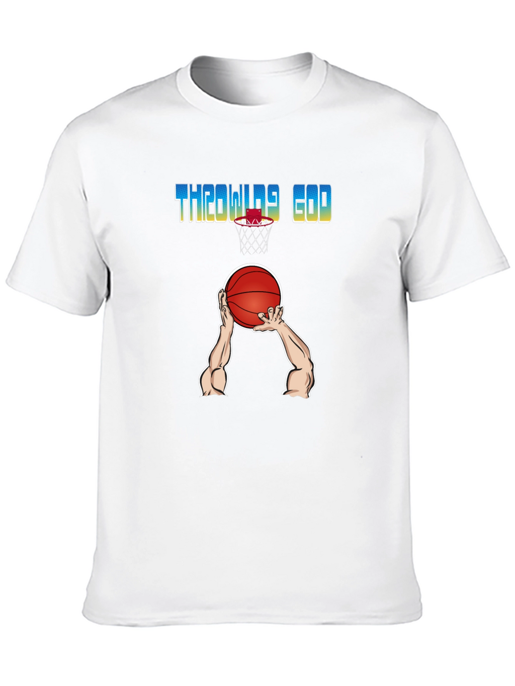 Throwing God T-Shirt - Basketball Graphic Tee