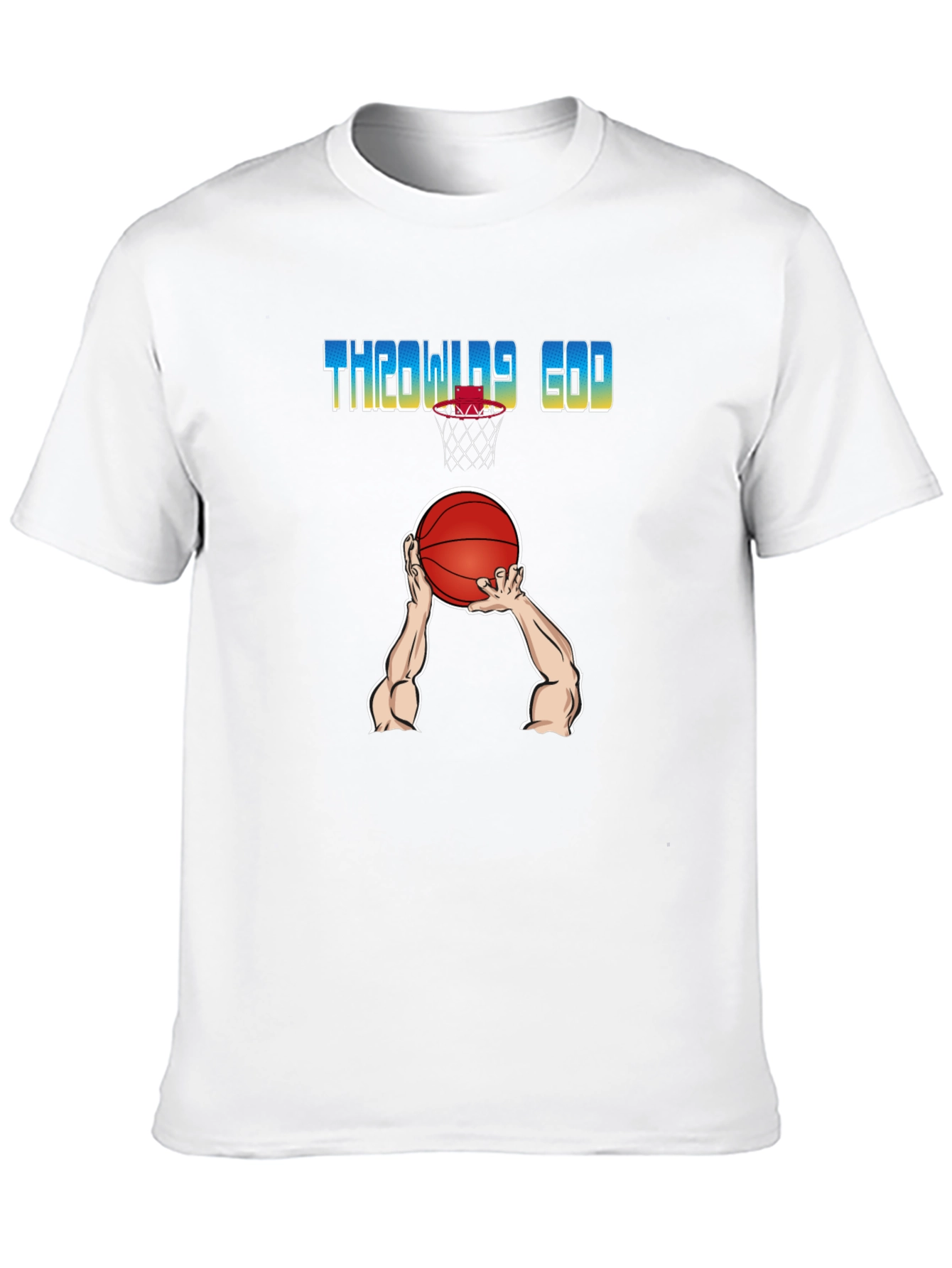 Throwing God T-Shirt - Basketball Graphic Tee