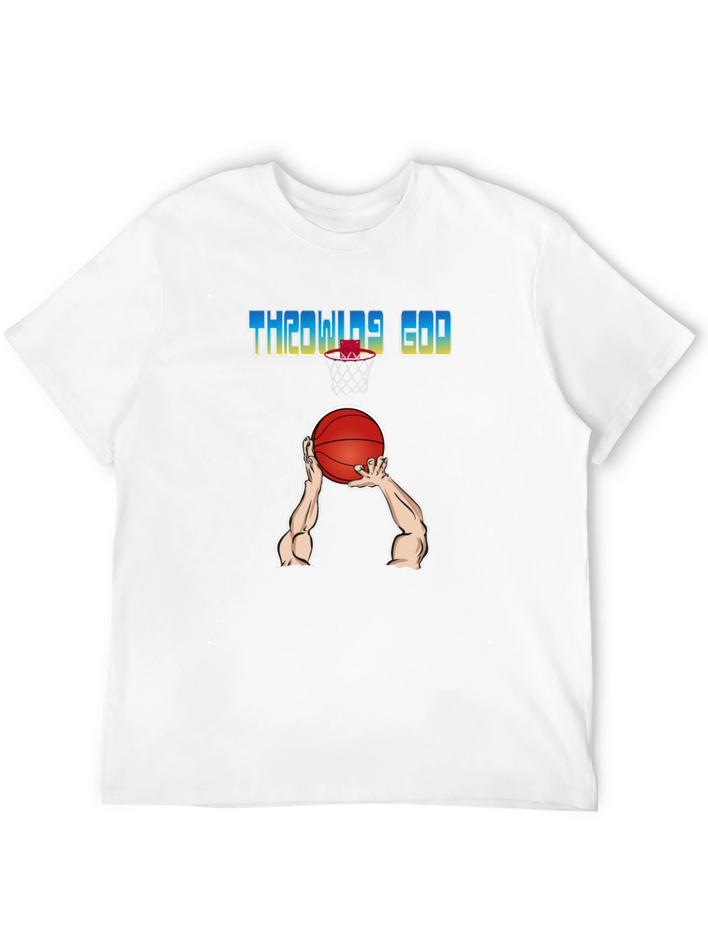 Throwing God T-Shirt - Basketball Graphic Tee