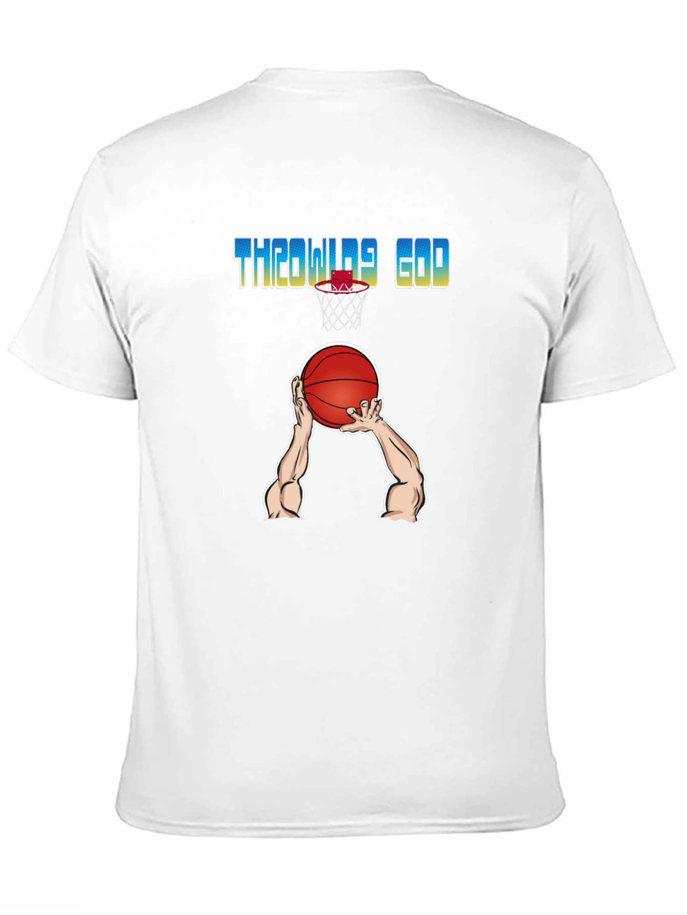 Throwing God T-Shirt - Basketball Graphic Tee