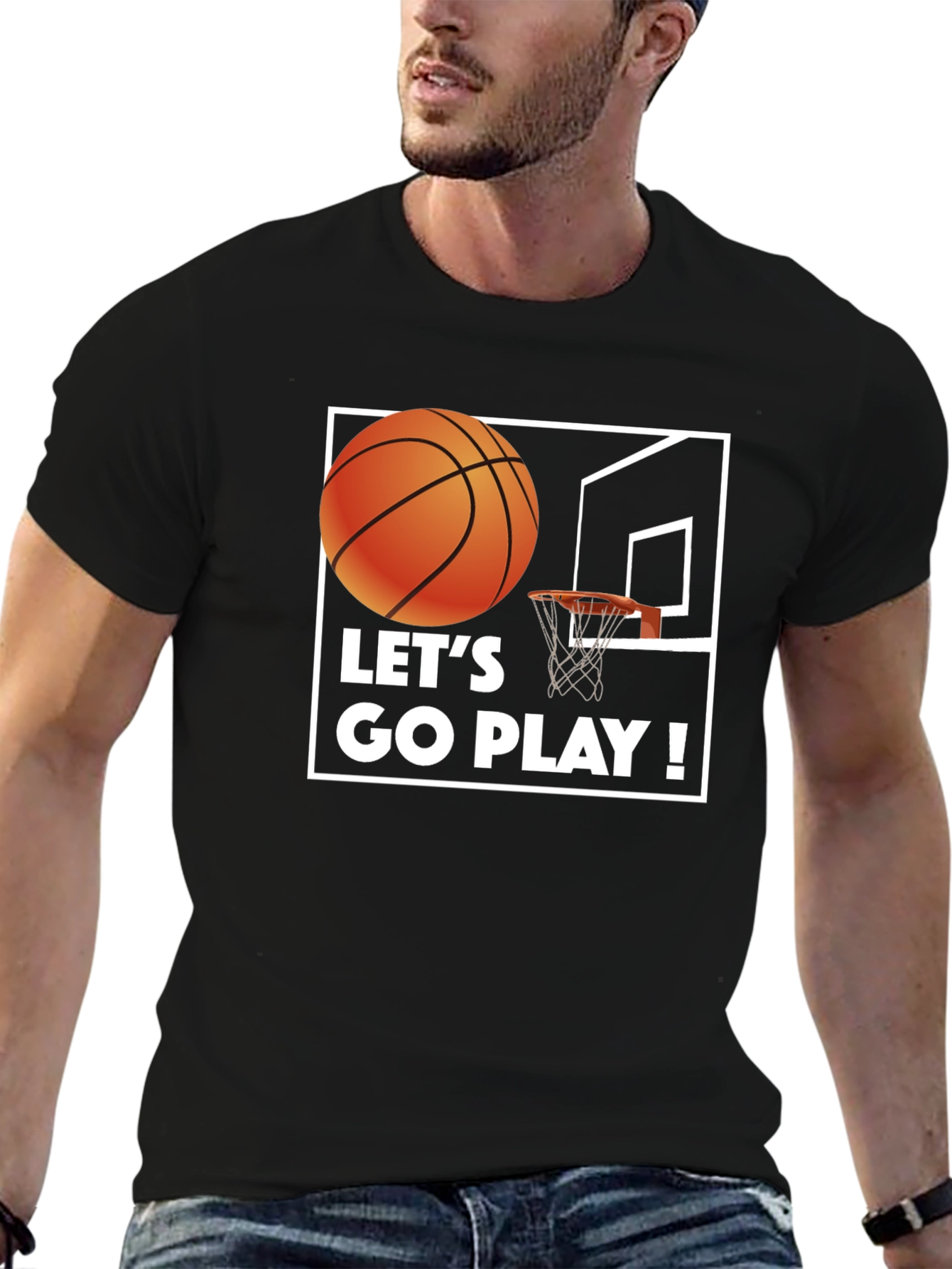 Lets Go Play Basketball T-Shirt