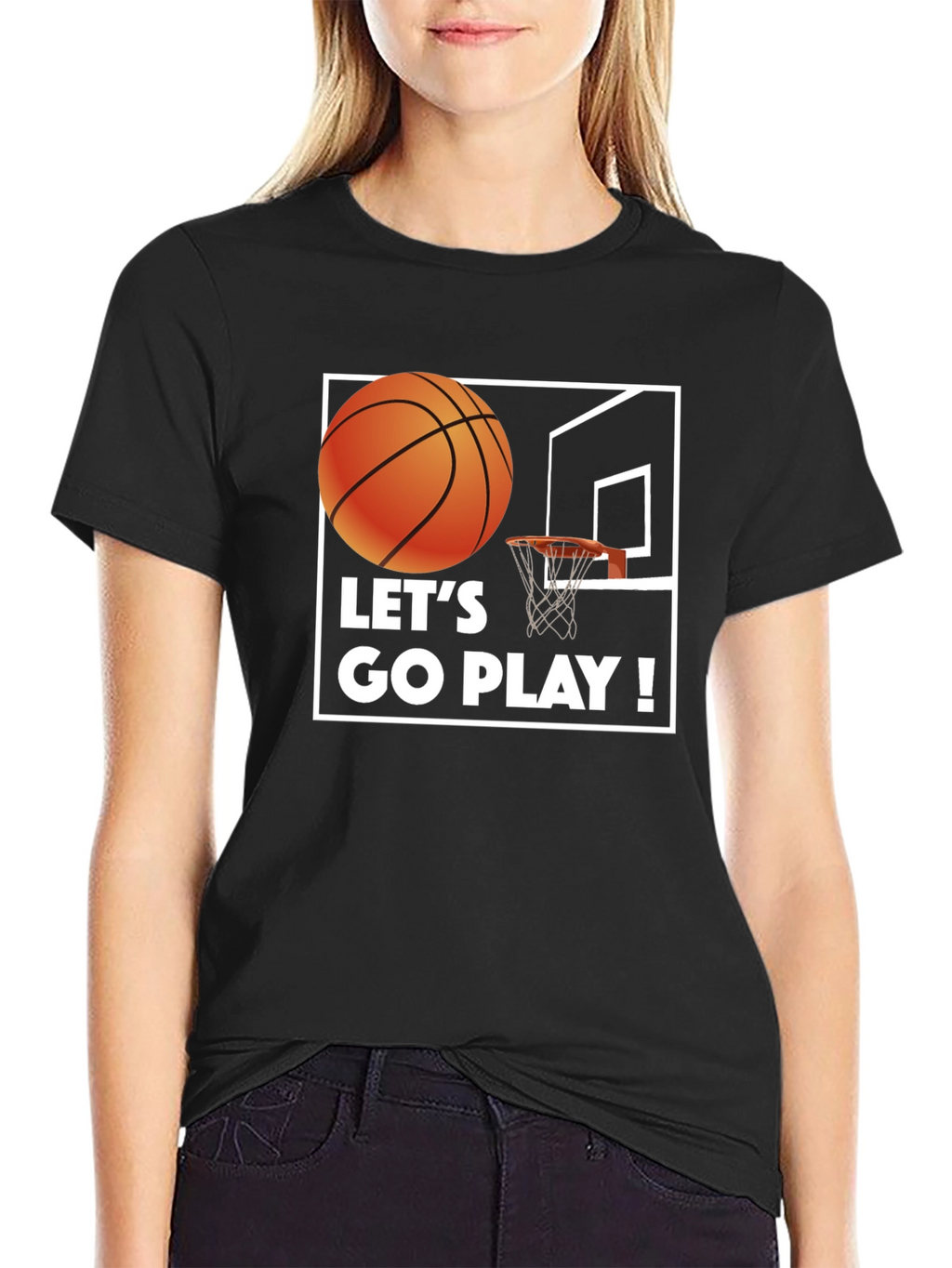 Lets Go Play Basketball T-Shirt