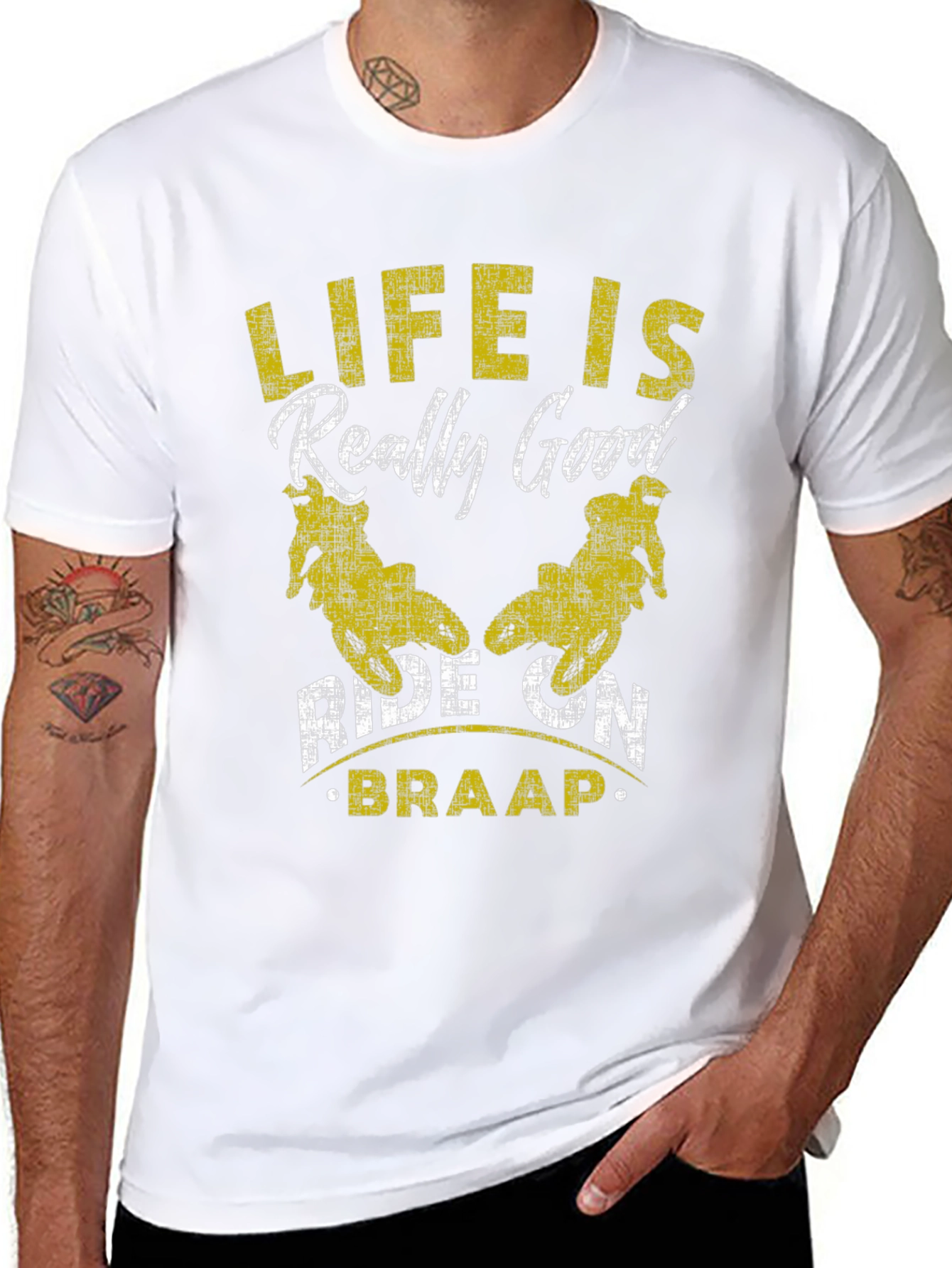 Life is Really Good Ride On Braap T-Shirt