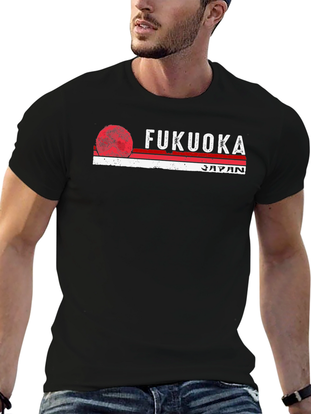 Fukuoka Japan Graphic T-Shirt