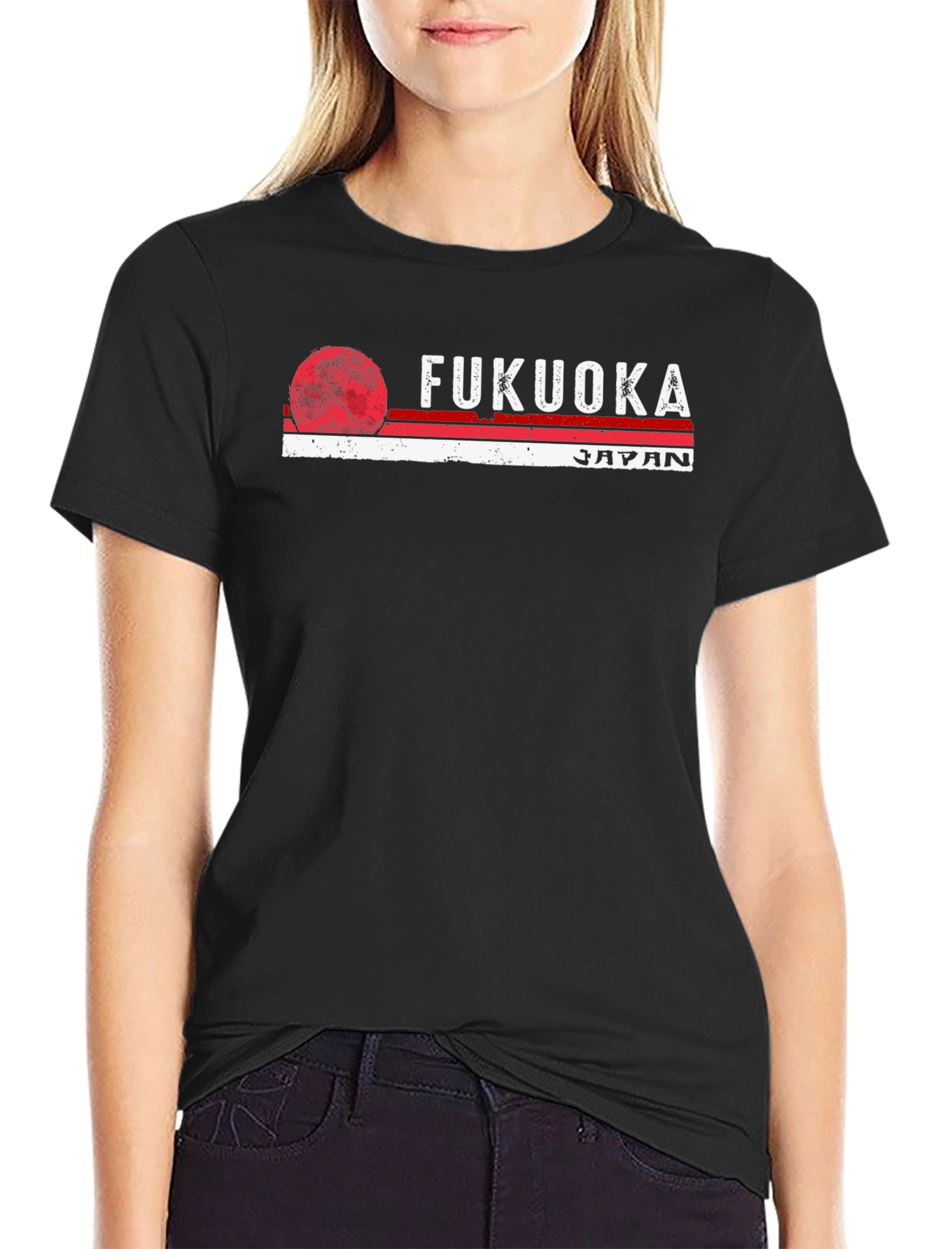 Fukuoka Japan Graphic T-Shirt