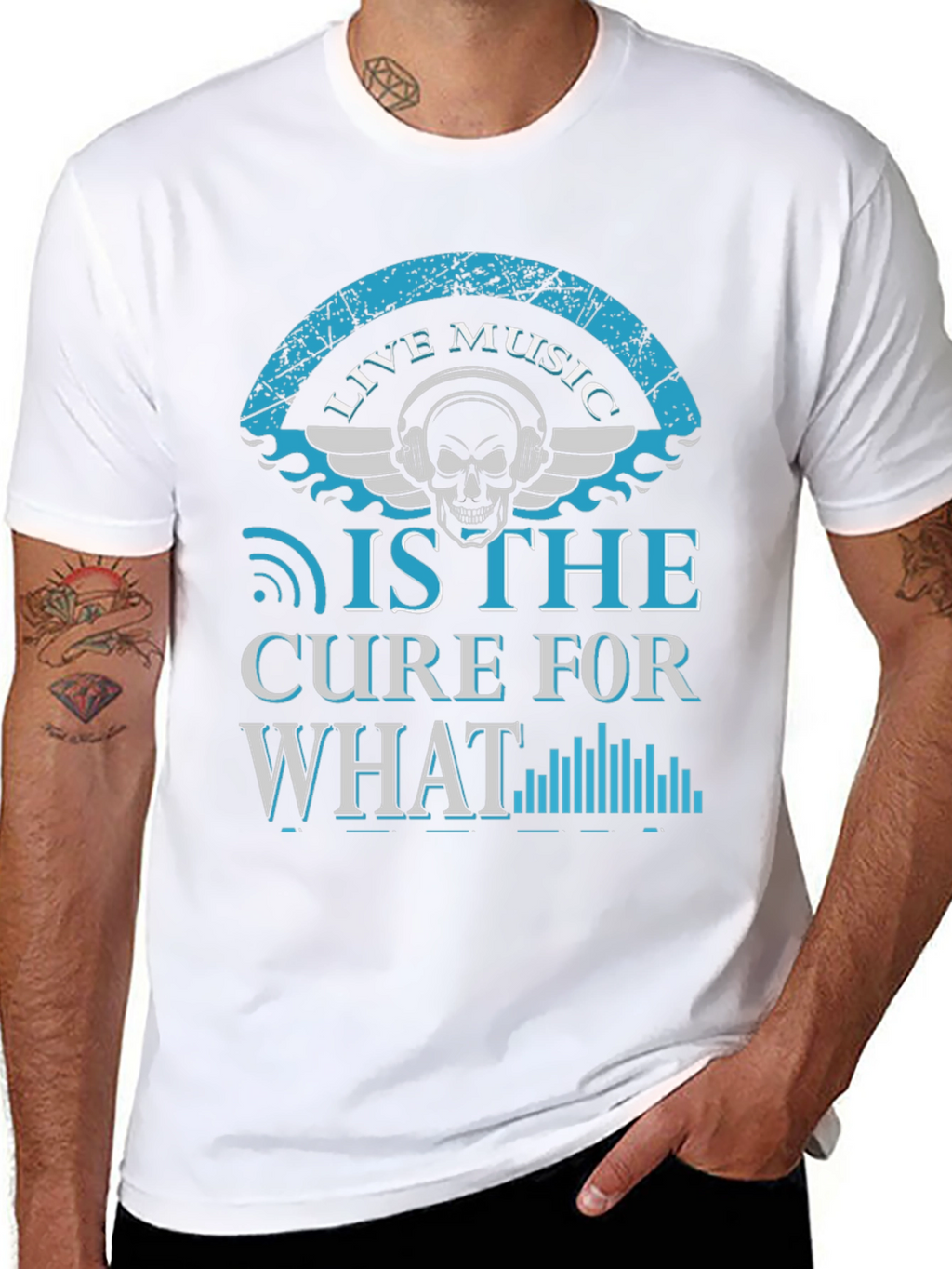 Live Music Cure Graphic T-Shirt