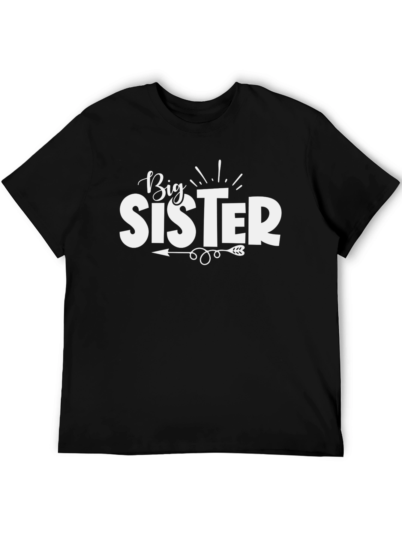 Big Sister T-Shirt - Arrow Design