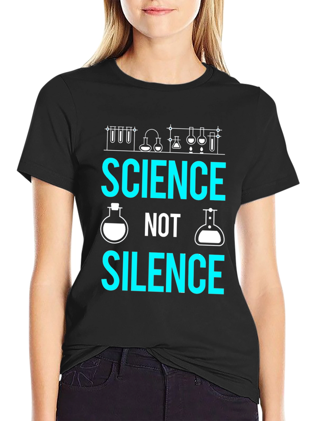 Science Not Silence T-Shirt - Support Science!