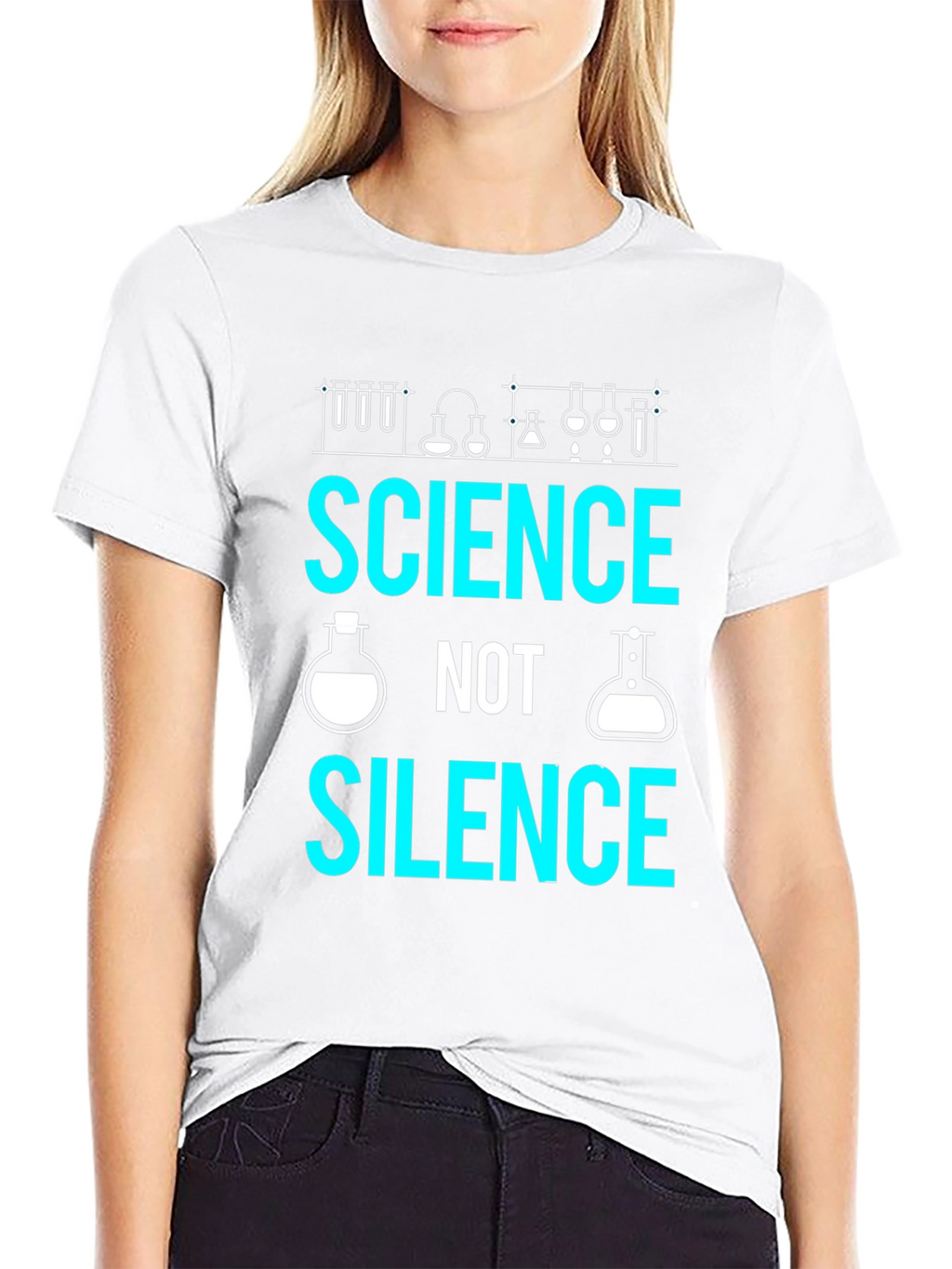 Science Not Silence T-Shirt - Support Science!