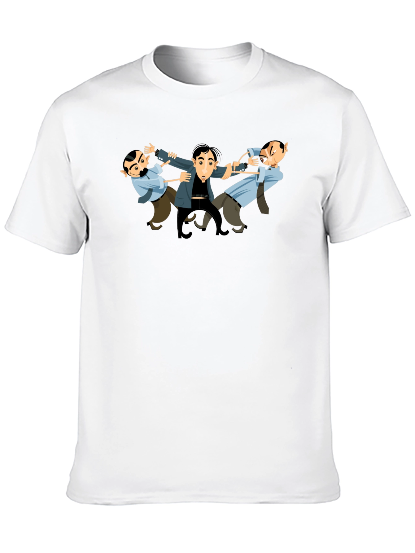 The Three Stooges T-Shirt - Black Cotton Tee