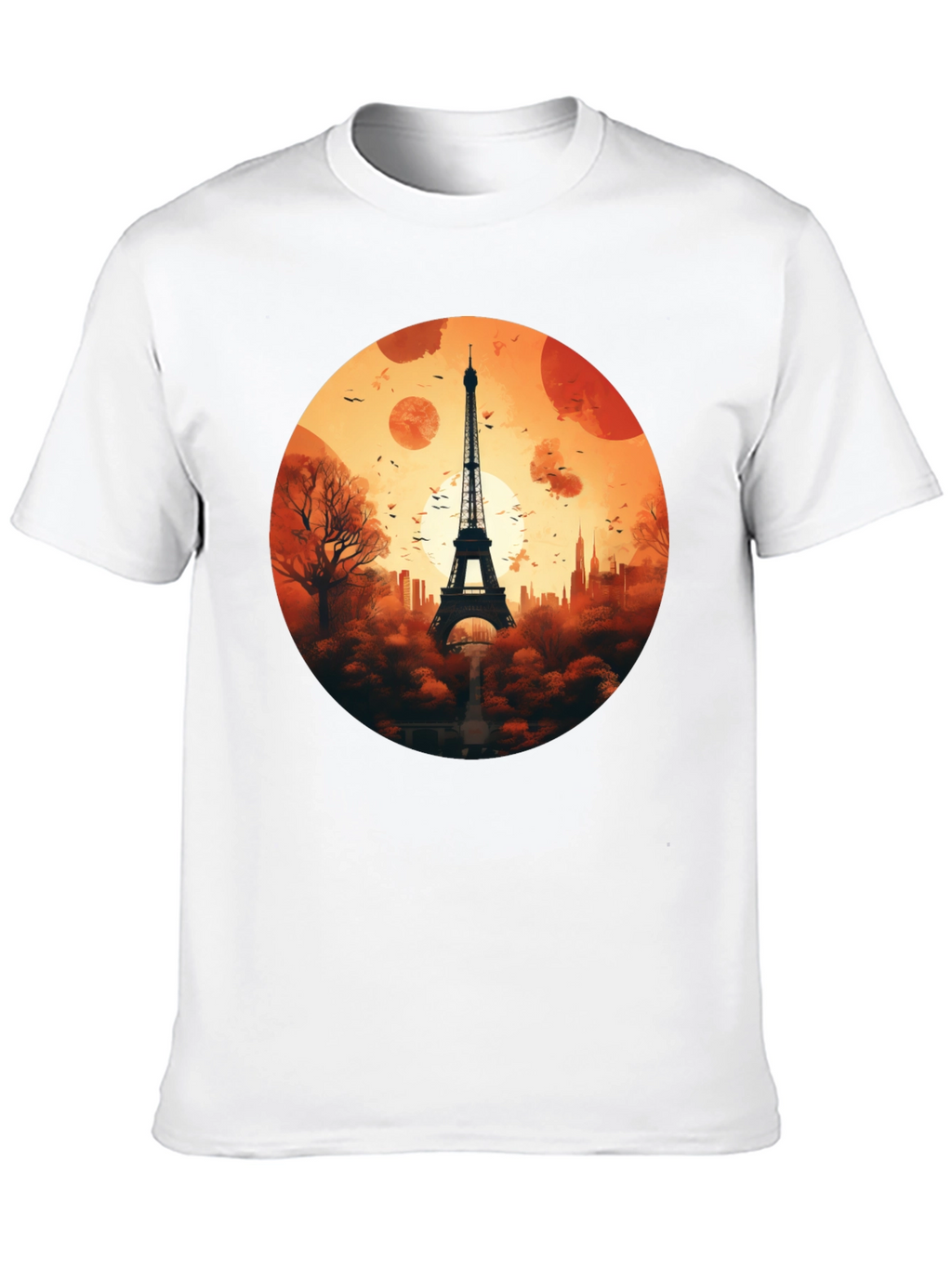 Eiffel Tower Graphic T-Shirt