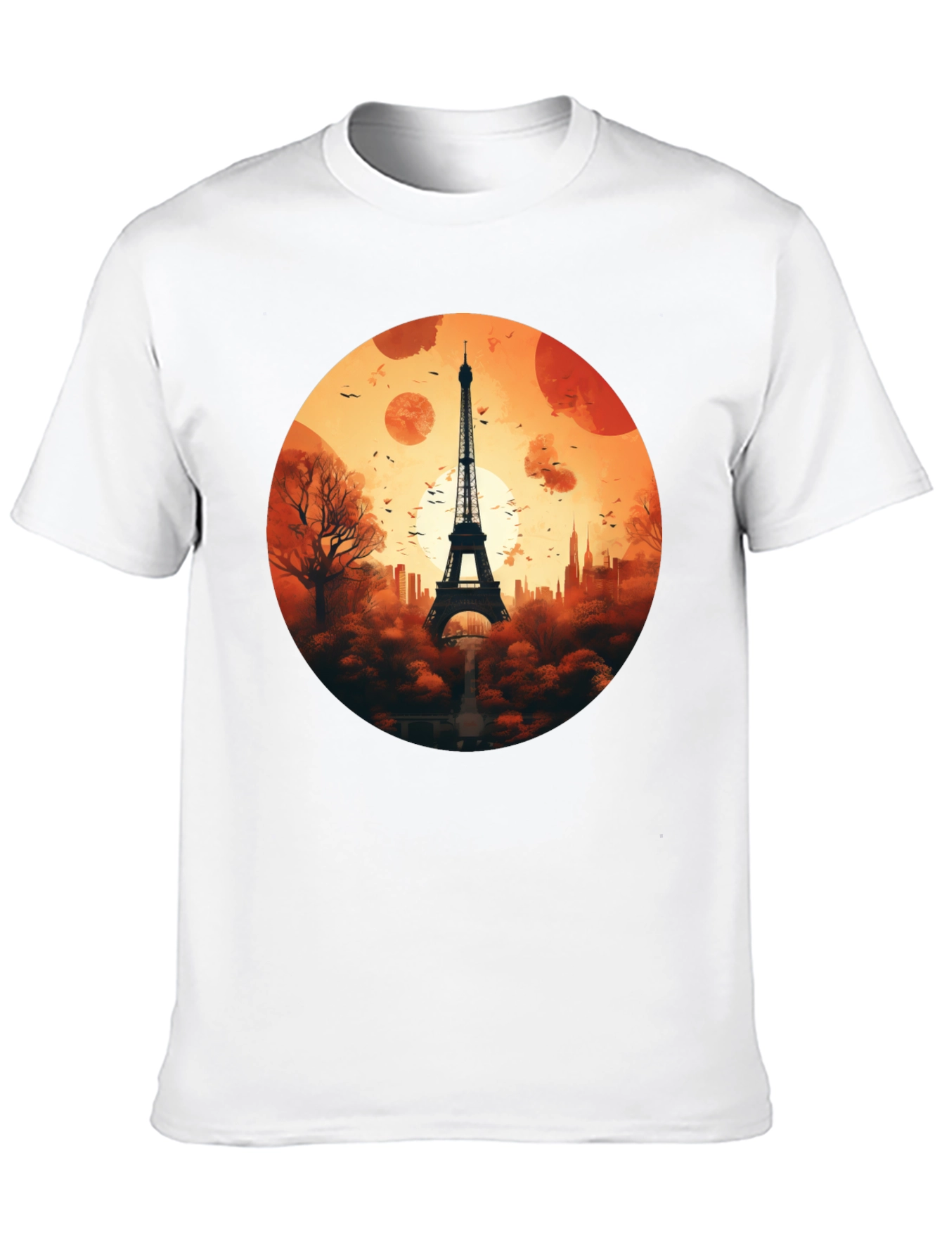 Eiffel Tower Graphic T-Shirt