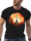 Eiffel Tower Graphic T-Shirt