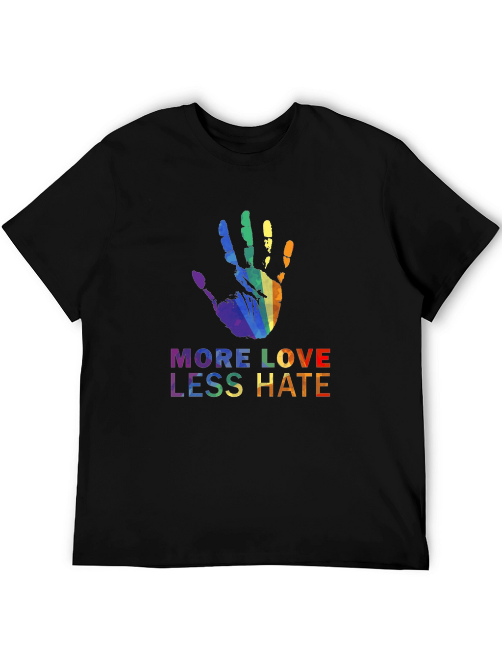 More Love Less Hate Pride T-Shirt