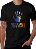 More Love Less Hate Pride T-Shirt
