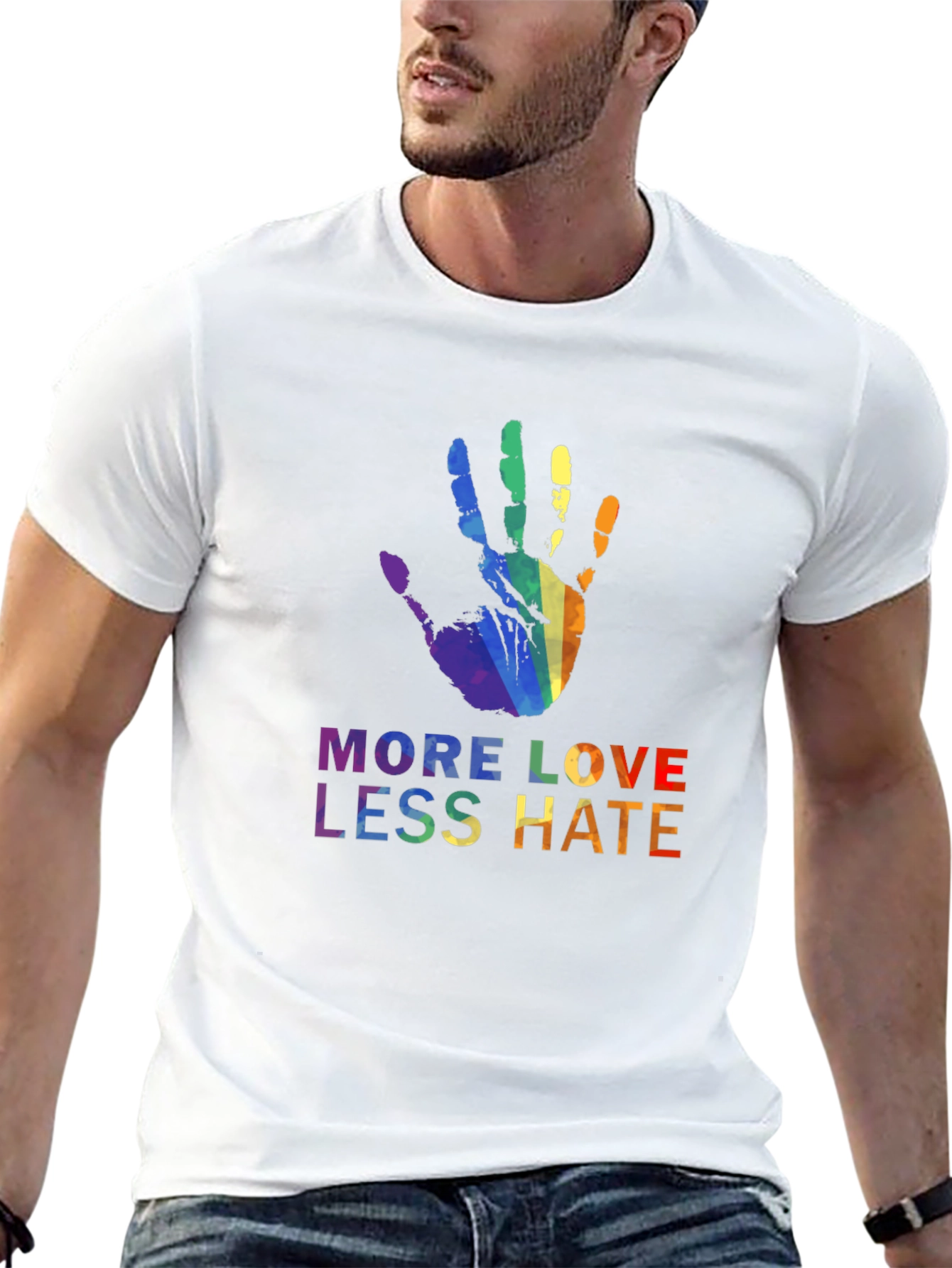 More Love Less Hate Pride T-Shirt