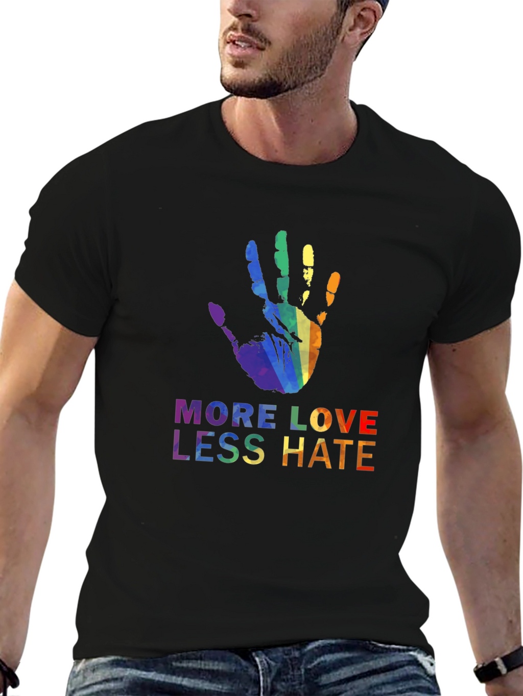 More Love Less Hate Pride T-Shirt
