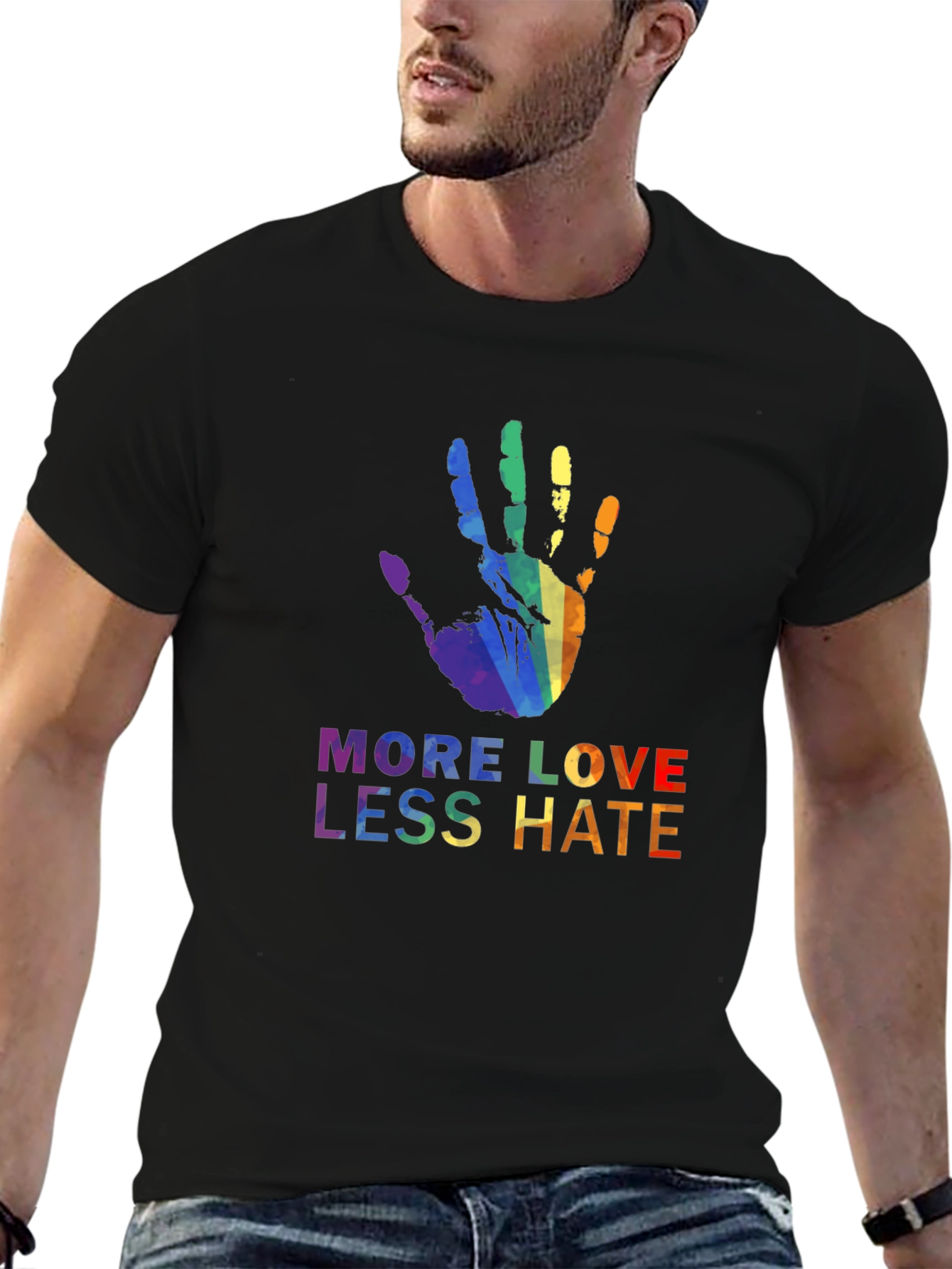 More Love Less Hate Pride T-Shirt